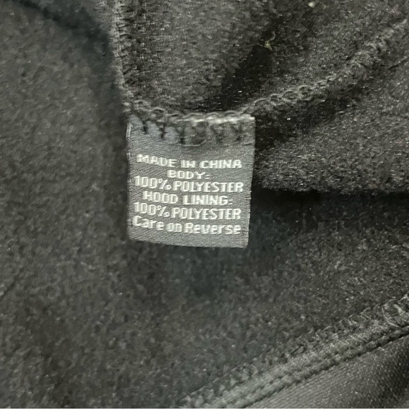 Ohio State Buckeyes Mens Long Sleeve Hoodie Sz Large black red - Picture 6 of 6